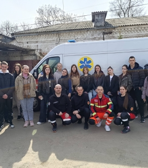 Студенти-медики опановували тонкощі екстреної допомоги на практиці